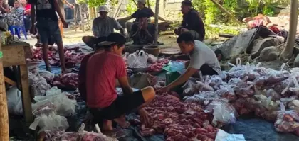 Himpunan Pemuda Alkhairat Berbagi Kurban
