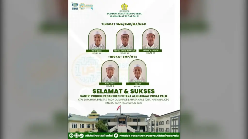Santri Alkhairaat Palu
